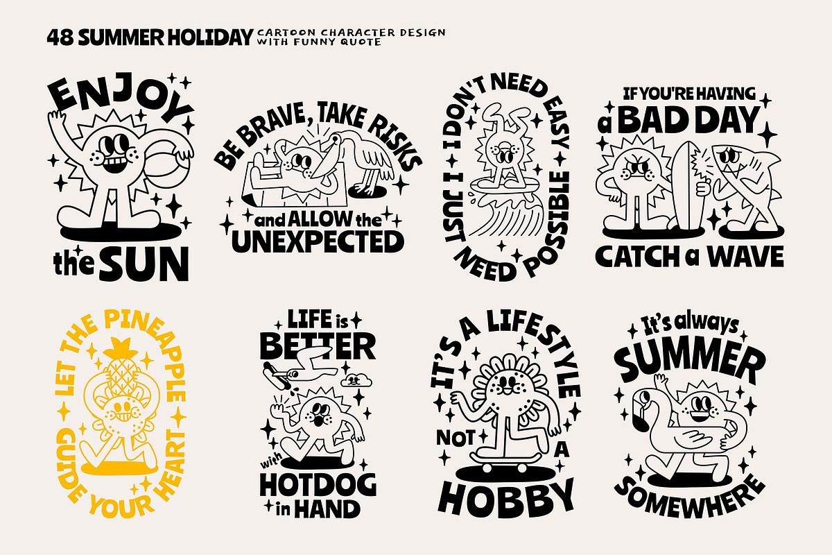 48 Summer Holiday, an Illustration by monkik (Photo 7 of 12)
