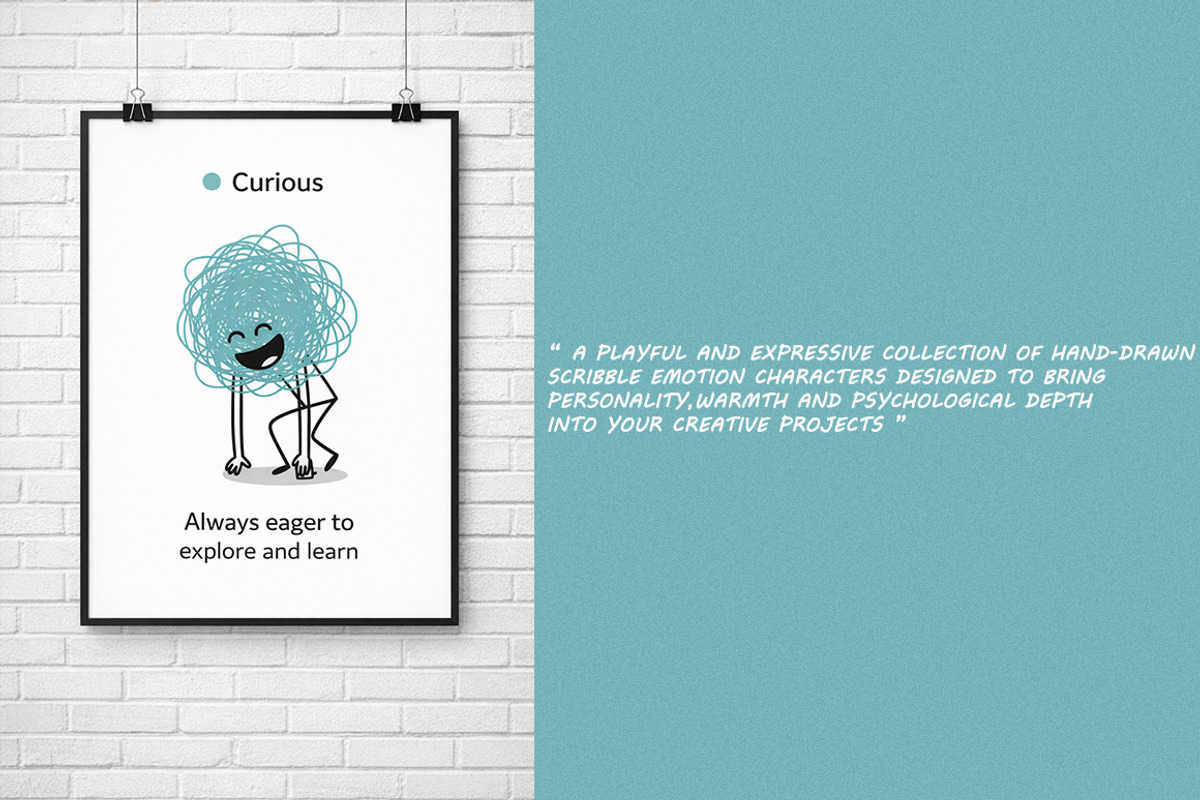 Emotional Personalities – Hand-Drawn, a Person Illustration by 3d_model_tifotizi (Photo 4 of 7)