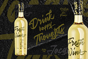 Jacqueline Brush Urban Font, a Script Font by Rocket Template (Thumbnail 9 of 15)