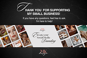 Massage Therapy Templates Instagram, a Social Media Template by DesignsbyMariaStudio (Thumbnail 10 of 10)