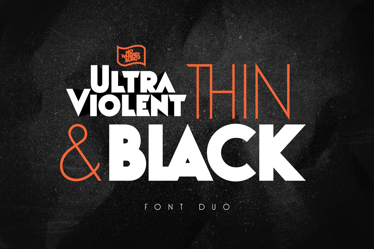 NWB UltraViolent - Thin & Black preview 3