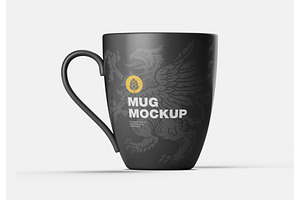 Colorfull Matte Mug Mockup