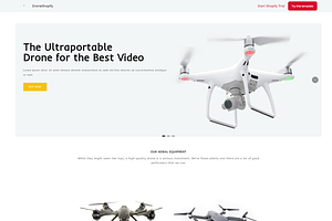 DroneShopify Store Shopify Template