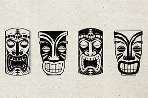 Hawaii Tiki God Collection
