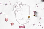 Sweet Magnolia Wedding, a Decorative Illustration by JuDesign (Thumbnail 4 of 5)