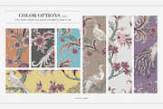 Botanical Chinoiserie Patterns, a Pattern Graphic by LEAFure (Thumbnail 2 of 13)