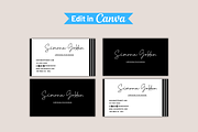 Minimalist Business Card Template, a Business Card Template by SimoDigitalArt (Thumbnail 5 of 11)