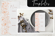 Peach fuzz wedding: Passionate poppy, a Stationery Template by MsFlaffy (Thumbnail 2 of 8)