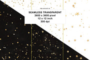 Star Night Seamless Overlay Pattern, a Pattern Graphic by DiBrush Studio (Thumbnail 2 of 8)