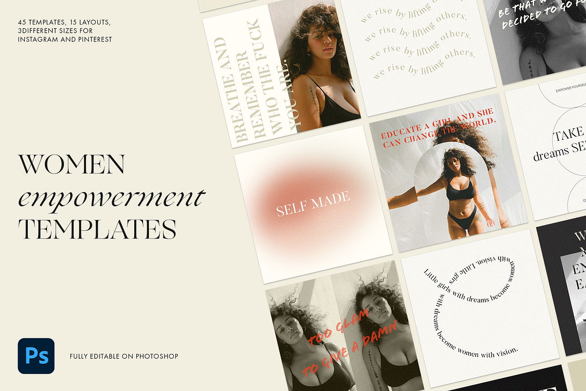 Women Empowerment Instagram, a Social Media Template by S.B-Studio (Photo 1 of 5)