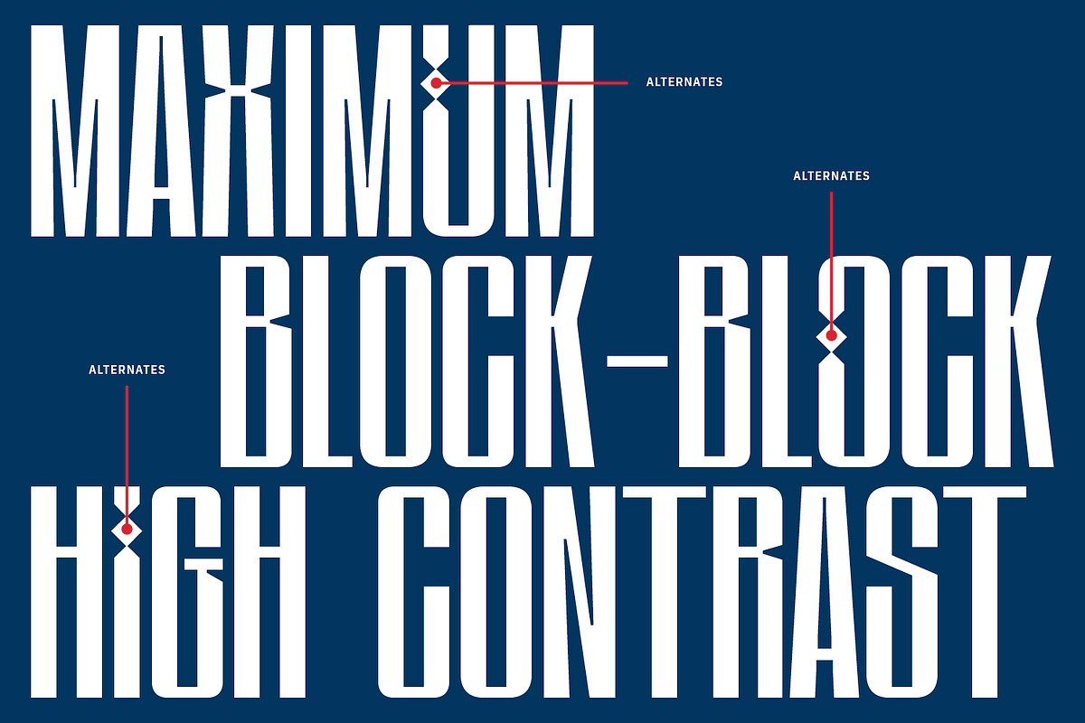 PRAK Notch – Ultra Condensed Font, a Sans Serif Font by Healltica.std (Photo 16 of 18)