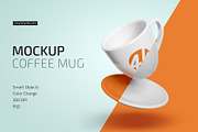 Coffee Mug Mockup, a Merchandise Mockup by Country4k (Thumbnail 1 of 3)