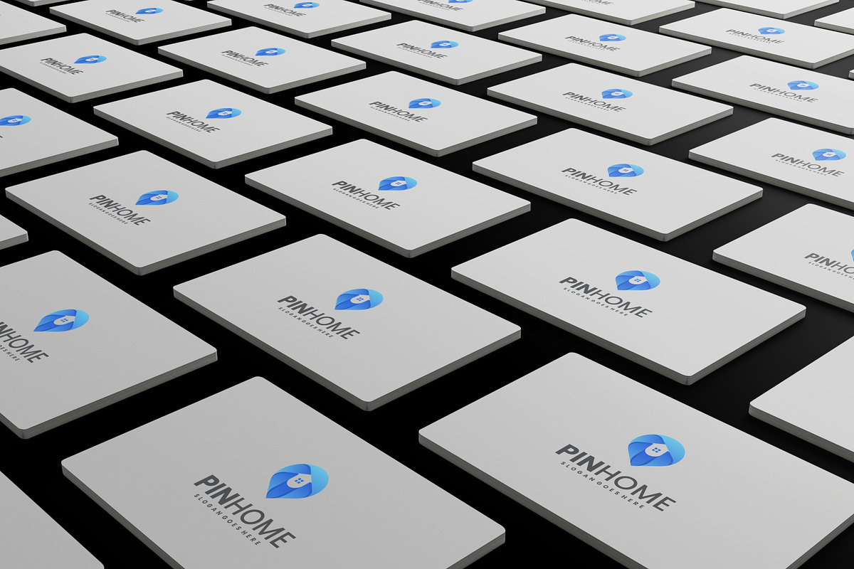 Gradient Modern Pin House Logo, a Branding & Logo Template by Artnivora.Std (Photo 4 of 4)