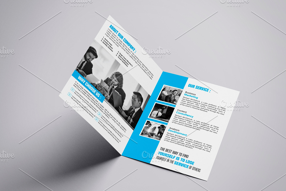 Bi-fold Brochure Template, a Brochure Template by zahidhossainalif (Photo 7 of 9)