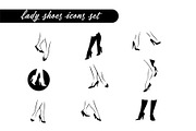 Lady silhouettes, an Object Graphic by Funnystore (Thumbnail 8 of 8)