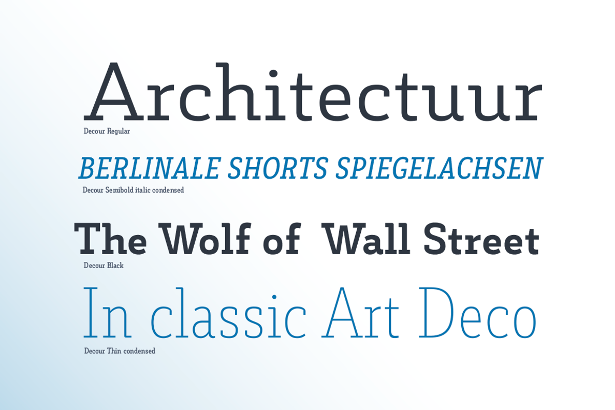 Decour, a Slab Serif Font by Latinotype (Photo 3 of 5)