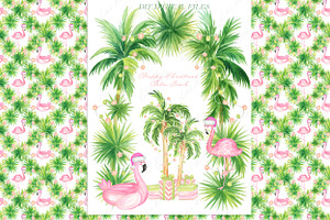 Preppy Christmas Palm Beach Coastal, a Graphic by LABFcreations