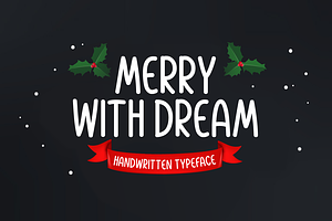 Merry With Dream Typeface