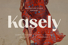 Kasely Classy Luxury Sans Font