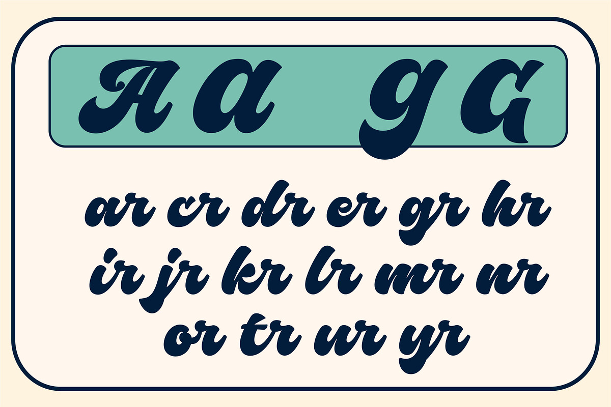 Klite - Retro Script, a Script Font by Graptail (Photo 9 of 10)