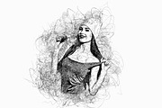 Photo To Sketch Photoshop Action, an Action Add-On by Studio Retouch (Thumbnail 4 of 11)