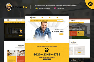 Home Fix -Maintenance Services Theme, a WordPress Template by ThemesRain