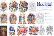 Medieval watercolor collection, a Person Illustration by Ekaterina Glazkova (Thumbnail 3 of 15)