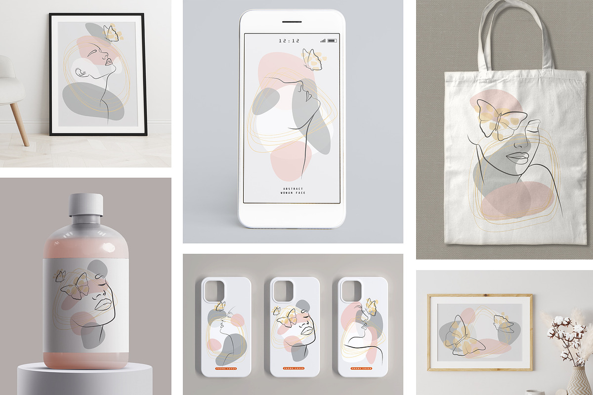 Butterflies in my head, a Decorative Illustration by Vinegret -Shop (Photo 2 of 6)