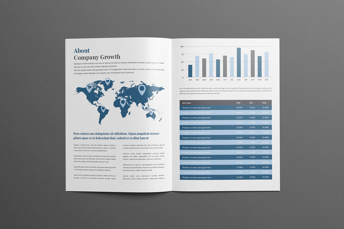 Company Profile Business Brochure, a Brochure Template by Divergent Studio (Photo 7 of 7)