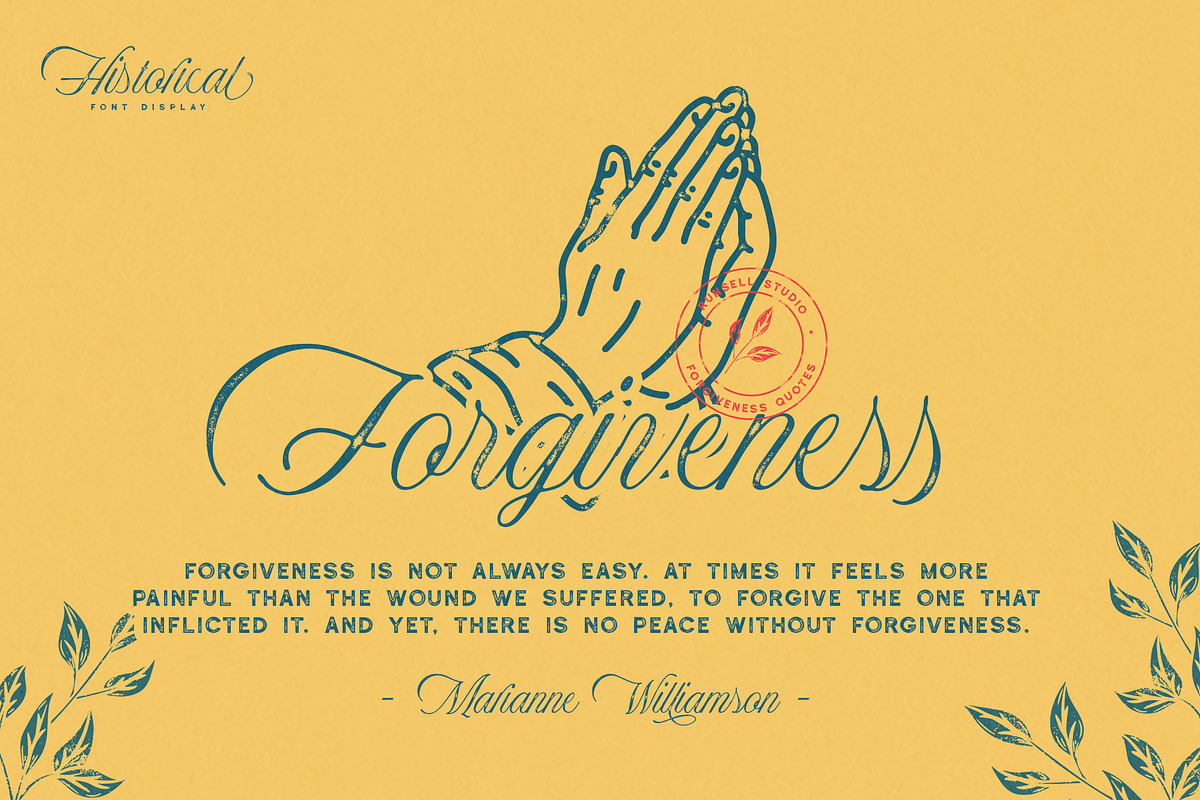 Historical - Handdrawn Font preview 7