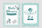 Baby Shower Clipart Bundle, an Illustration by Helospace (Thumbnail 2 of 10)