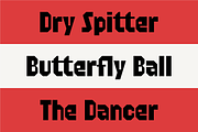 Knuckleball, a Sans Serif Font by Bebop Font Foundry (Thumbnail 3 of 7)