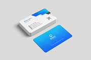 Clean and Modern Business Card, a Business Card Template by VectStock (Thumbnail 1 of 3)