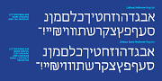 Lisboa Sans Hebrew, a Sans Serif Font by Vanarchiv (Thumbnail 7 of 7)