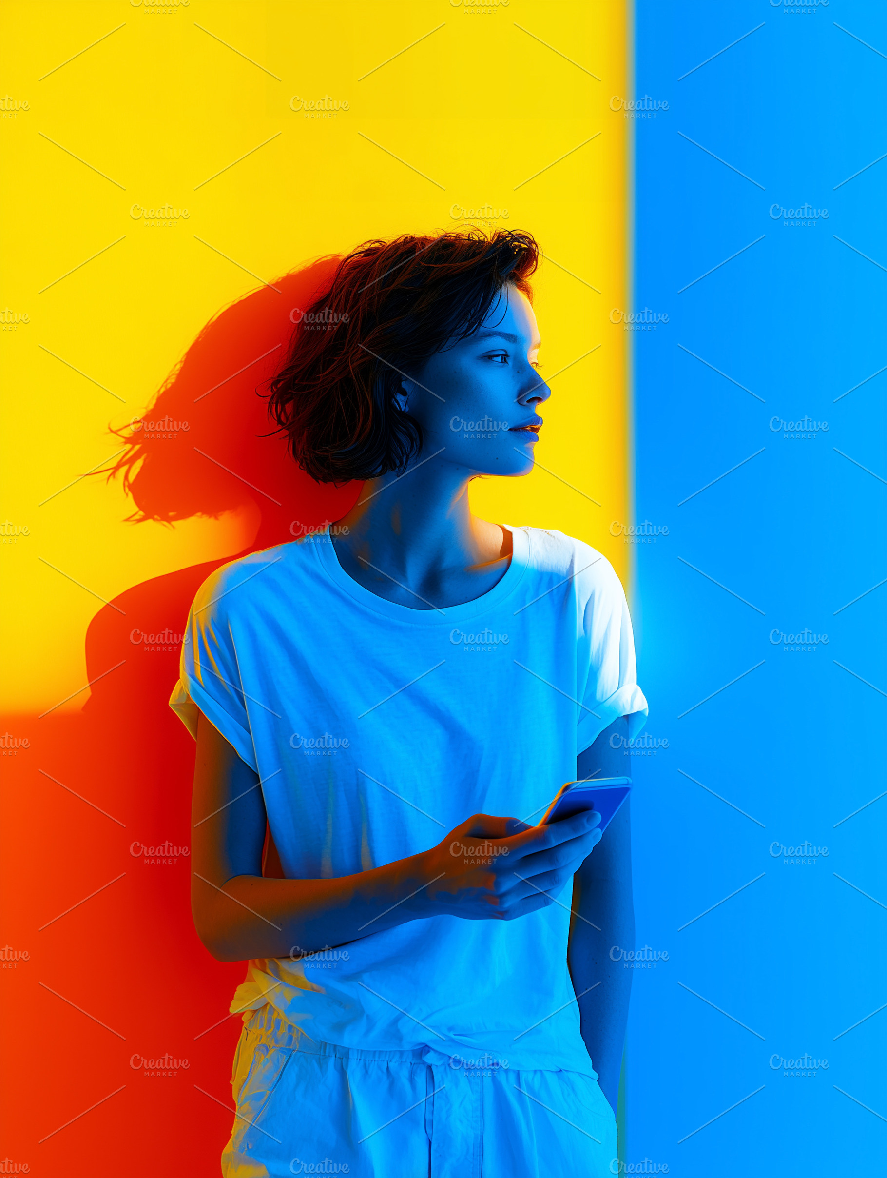 Creative portrait of a young woman, a Person Photo by MistyDay
