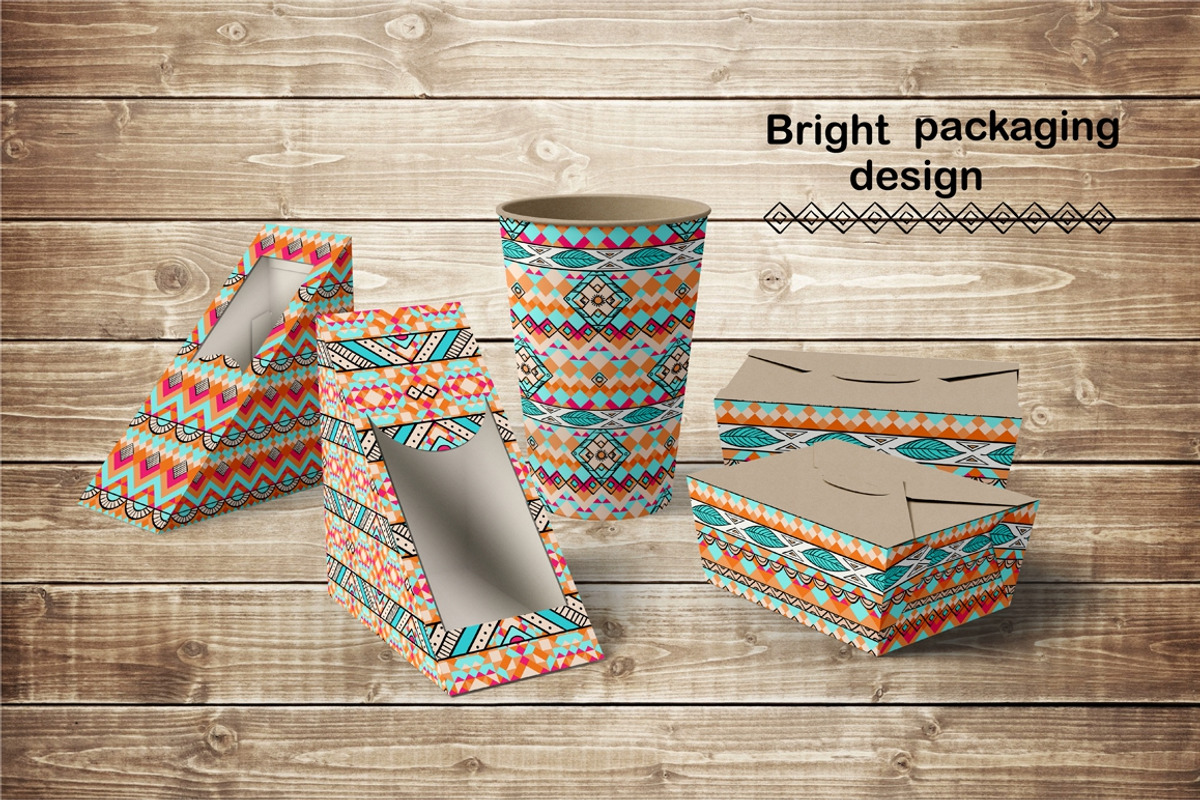 Geometric Ethnic Patterns, a Pattern Graphic by Irina Skaska (Photo 4 of 10)