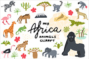 Kids Minimal Animals. Africa, an Object Graphic by Creativemaker (Thumbnail 11 of 11)