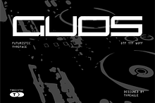 Guds - Futuristic Display Font