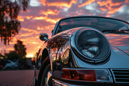 A car is parked on the side of a roa, a Photo by Iftikhar Alam