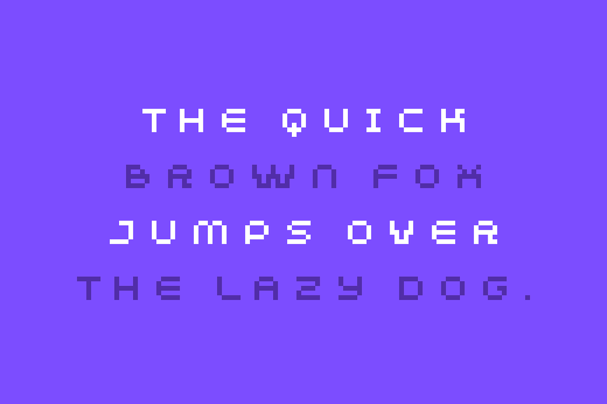 Vivida Pixel Font Family, a Sans Serif Font by alpercakici (Photo 6 of 14)