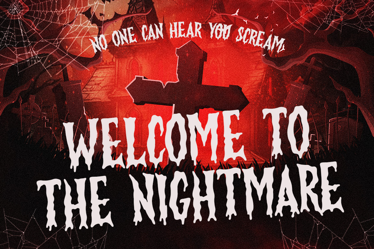 Hellverster – Horror Display Font, a Handwritten Font by decographstud (Photo 2 of 7)