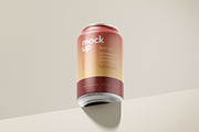 Soda Can Mockup Set, a Packaging Mockup by Deeplab (Thumbnail 5 of 12)