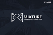 Mixture Logo, a Branding & Logo Template by Birka Studio (Thumbnail 2 of 3)
