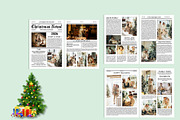 Merry Christmas Newsletter, a Brochure Template by ROJI CREATOR (Thumbnail 4 of 5)