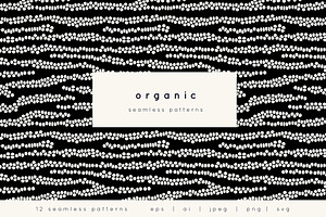 Organic Seamless Pattern Set, a Pattern Graphic by Curly_Pat