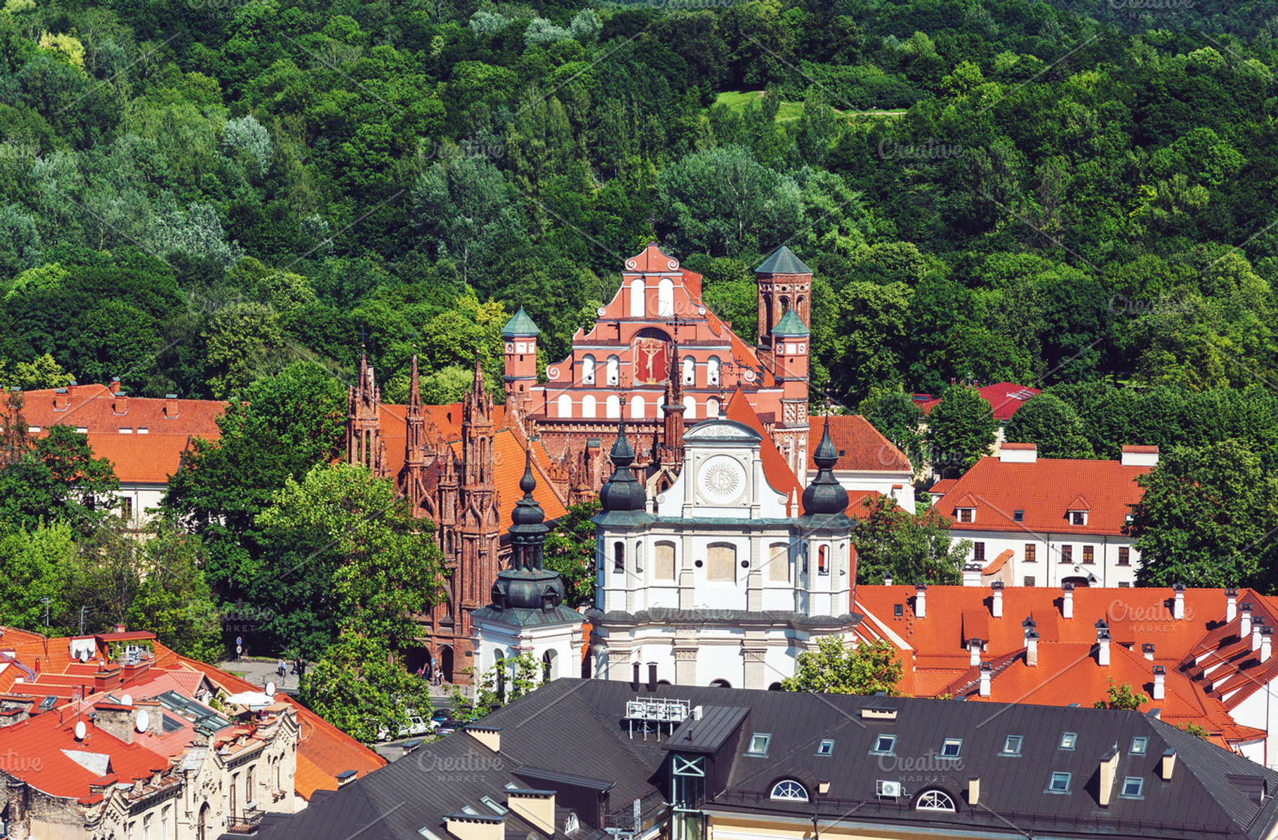 Vilnius old town, an Architecture Photo by BOOCYS