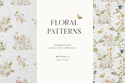 Watercolor Bunny & Wildflowers  set, a Decorative Illustration by Grace Noboa Illustrations (Thumbnail 10 of 11)