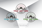 Chair and Table Store Logo, a Branding & Logo Template by Heavtryq Design (Thumbnail 2 of 4)