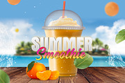 Smoothie Bottle Mockup, a Product Mockup by PSD Market (Thumbnail 6 of 10)