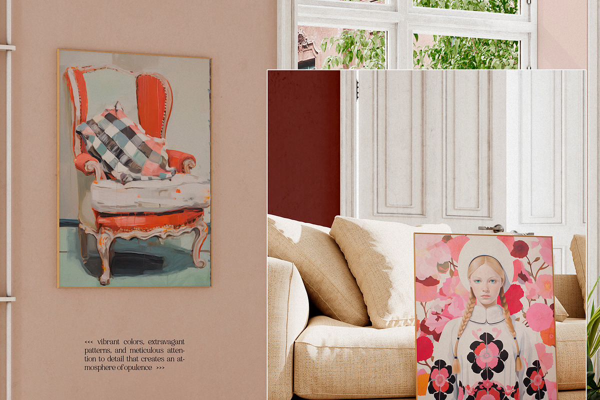 Maximalist Gallery. 200 Prints, a Background Graphic by Purple (Photo 2 of 11)